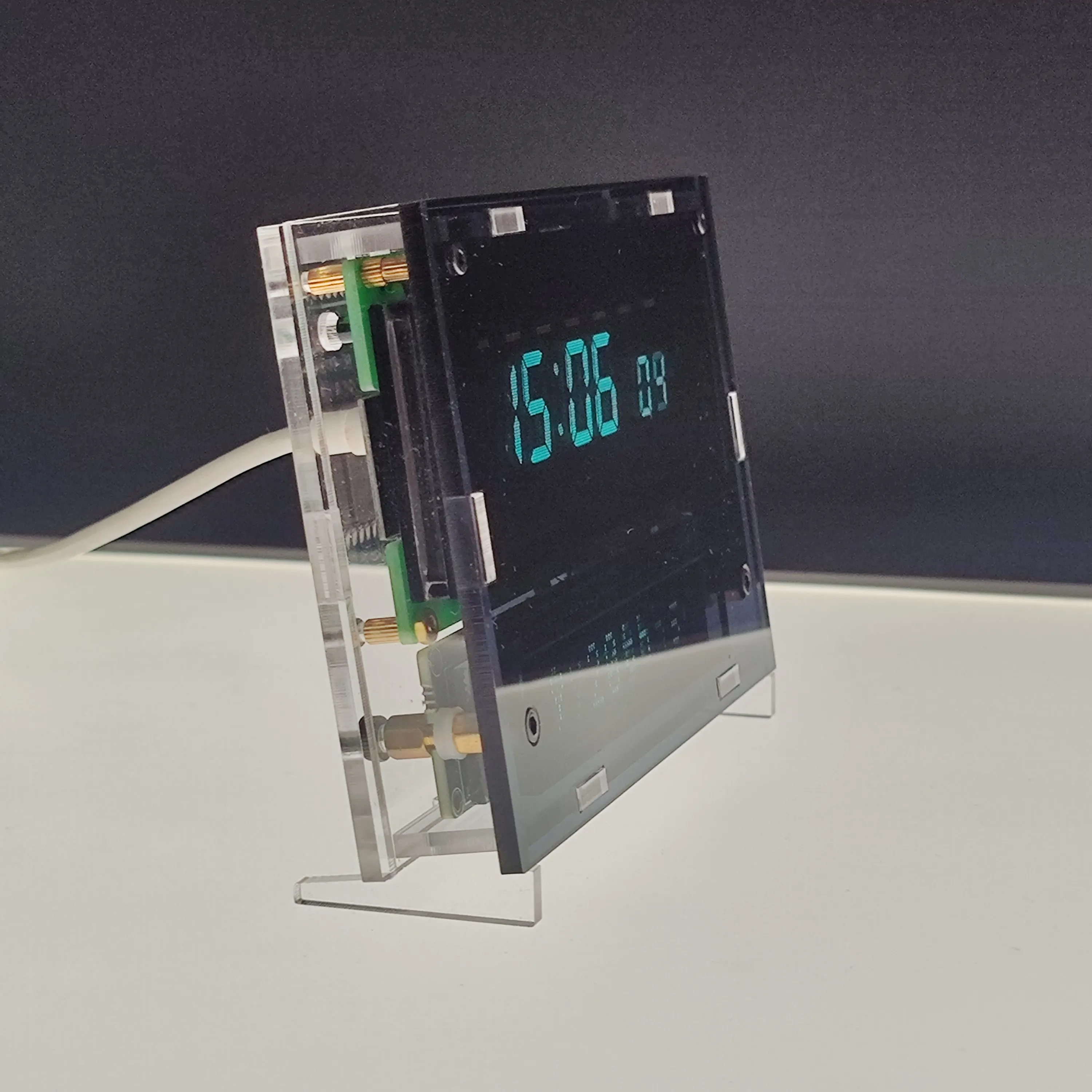 NVARCHER VFD Reloj global Colgante de escritorio Temporización WiFi