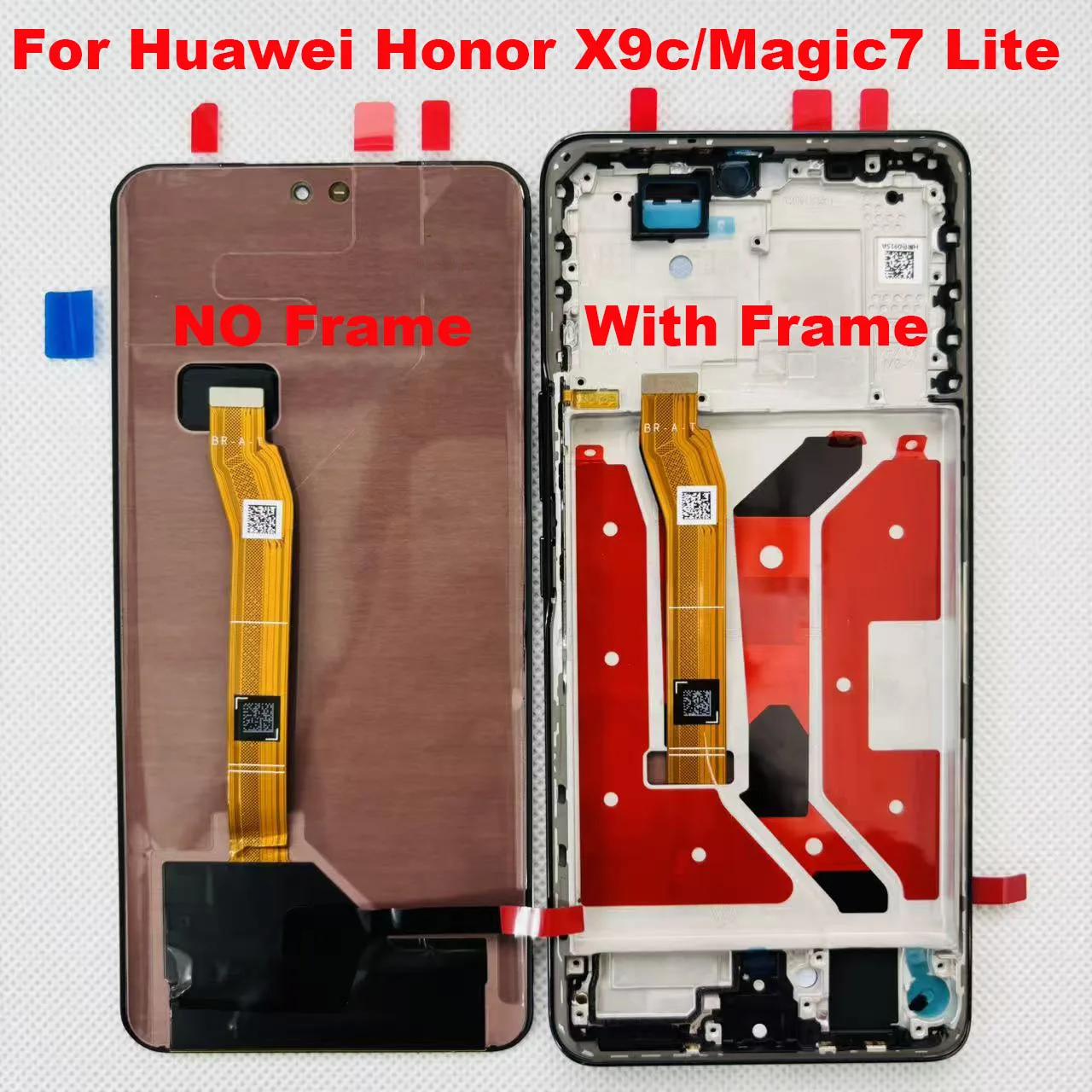 

6.78''AMOLED Original For Honor Magic7 Lite BRP-NX1 Display Screen Touch Digitizer For Huawei Honor X9c X60 Pro LCD With Frame