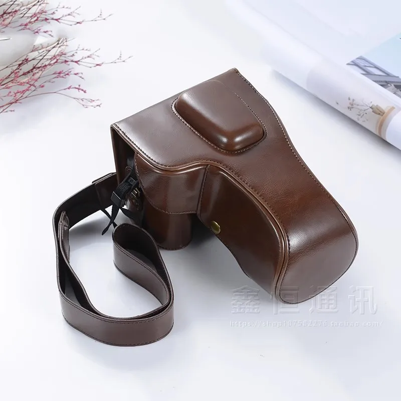 Full Body PU Leather case Bag grip box Cover for nikon D7200 7100 D5600 5500 D5300 D3500 3200 Camera Skin Protective sleeve