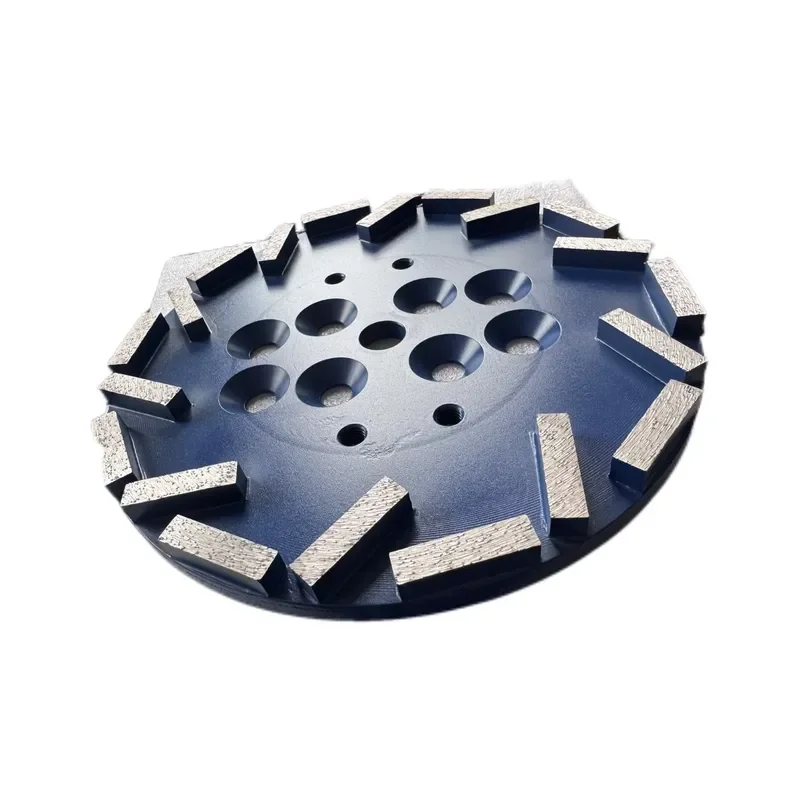10-Inch Floor Grinding Wheel with 20 Segments Diamond Grinding Disc Concrete Abrasives Tool