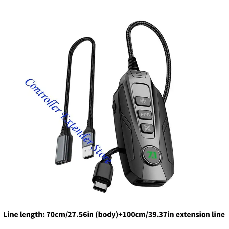 N84B USB Mini Sound Card 7.1 قناة الصوت المحيطي الخارجي للكمبيوتر