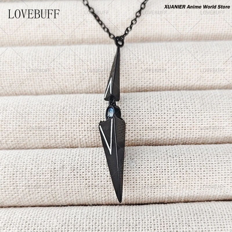 Shalom Path to Nowhere Necklace Theme Anime Fashion Birthday Gift Pendant Chain Neck Choker Cosplay Game Ornament Props