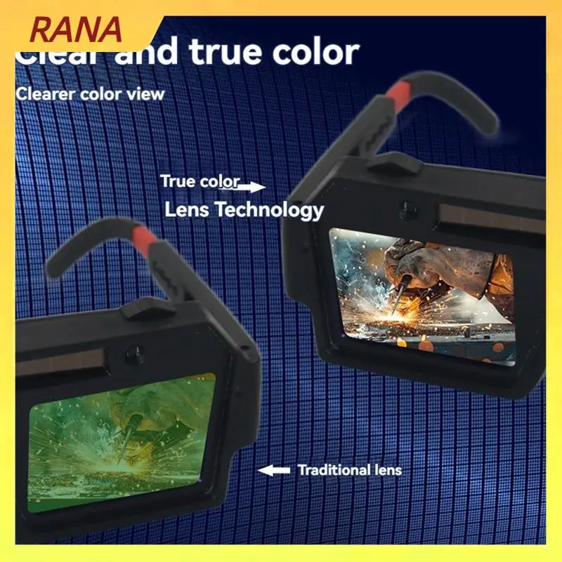 RANA automatisch dimmende lasbril met vervangbare lithiumbatterij Lasbril voor TIG MIG Arc Plasmasnijden