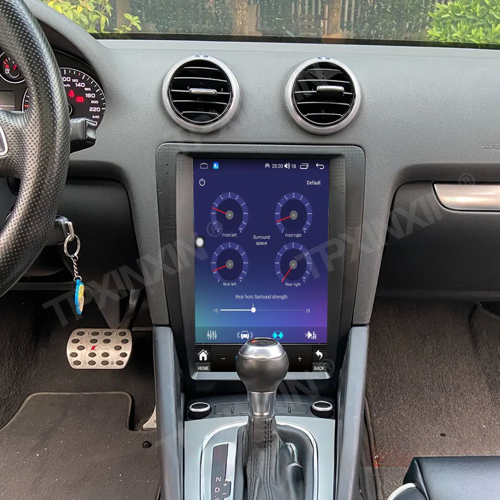 12.1 بوصة تعمل باللمس أندرويد 15.0 السيارات carplay لأودي A3 2008 إلى 2012 سيارة الوسائط المتعددة لتحديد المواقع والملاحة اللاسلكية HD رئيس وحدة #4