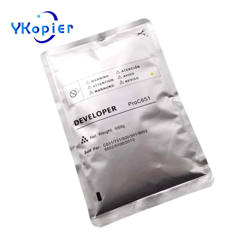 

650G Original Repack Developer Powder For Ricoh MPC6502 MPC8002 MP C8002 C5100 C5110 C5200 C5300 C5310 C6502 CMYK Developer