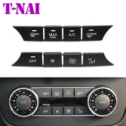 8PCS  W166 W292 W463 Dashboard Air Conditioner Wind Volume Heater Climate Control Button For Mercedes Benz ML GL GLE GLS G Class