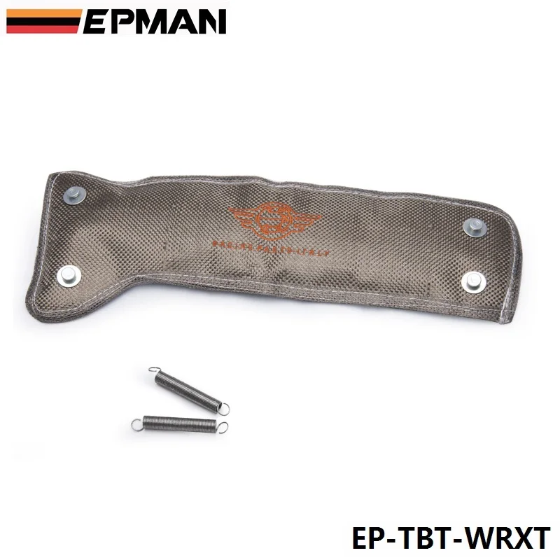 EPMAN Turbo/Turbocharger Heat Wrap Blanket For WRX/STI/LEGACY EJ25 VF22-VF42 Titanium EP-TBT-WRXT