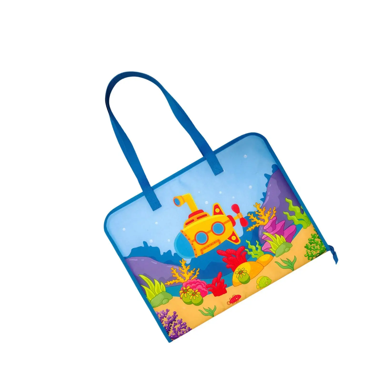 Bolsa de arte para niños, herramientas de dibujo, pintura, obra de arte de múltiples capas