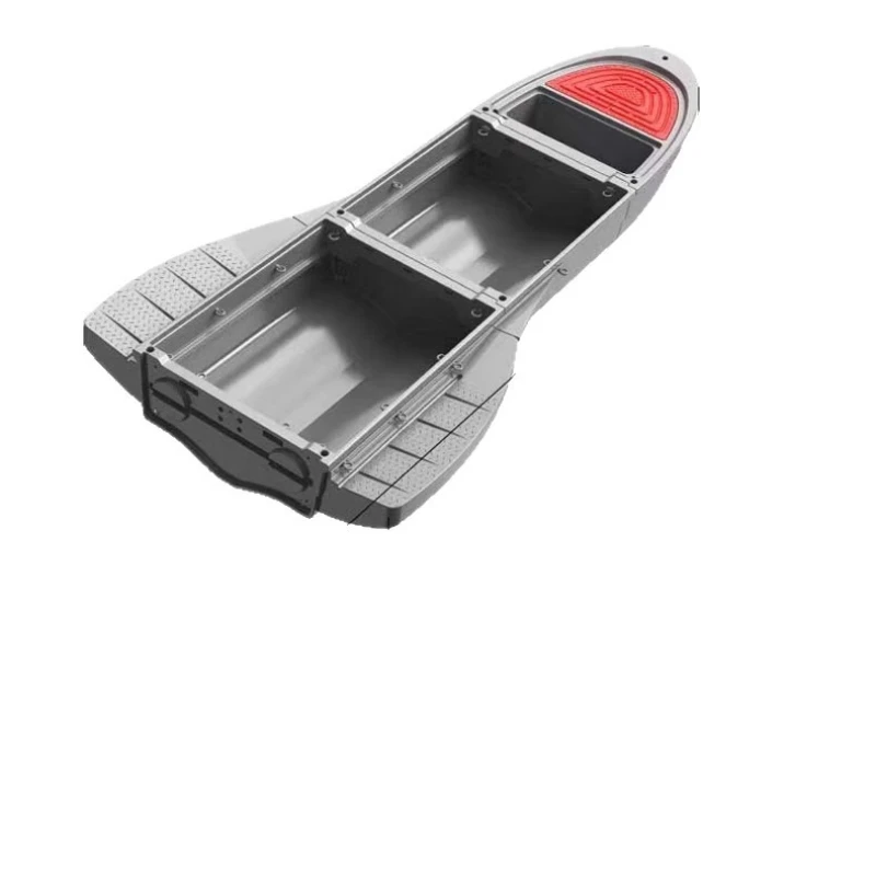 Portable plastic car splicing boat thickened, fishing outdoor assembly environmentally friendly