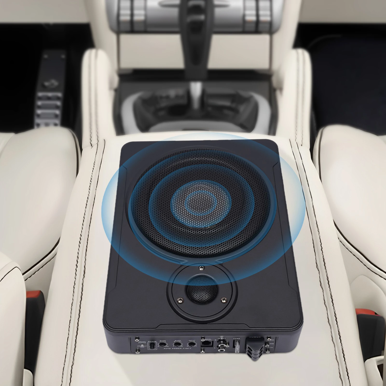 200 W unter dem Sitz Auto/LKW-Sub-Woofer-Lautsprecher, Stereo-Audio-Verstärker, Subwoofer für Autos, LKWs oder Jeep