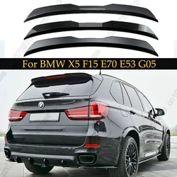 Rear Spoilers For BMW X5 F15 E70 E53 G05 Maxton Style Rear Roof Lip Spoiler Wing Car Rear Tail Wing Decoration Universal Tuning