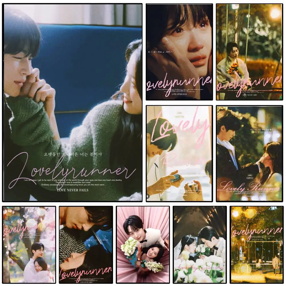 TV Program L-Lovely Runner Poster Art Sticky Wall Waterproof Home Living Room Bedroom Bar Aesthetic Decoration