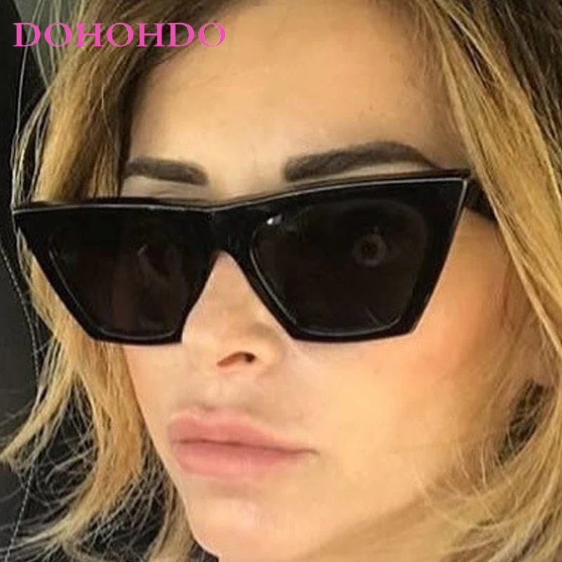 

New Fashion Oversized Cat Eye Brand Designer Sunglasses Women Outdoor Sports Summer Traveling Drive Sun Glasses Men UV400 Очки
