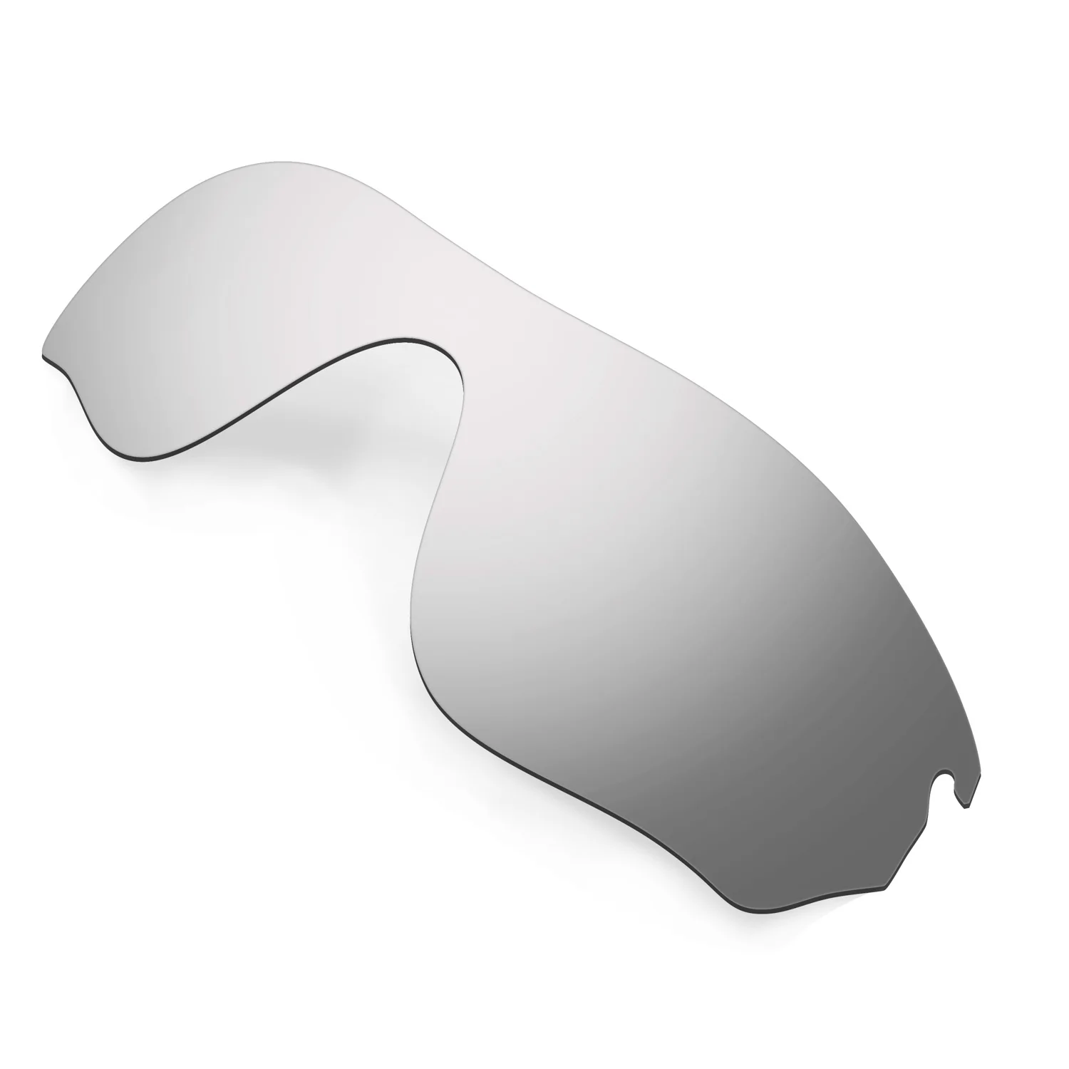 Hkuco Mens Replacement Lenses For Oakley RadarLock Pitch Sunglasses Titanium Mirror Polarized