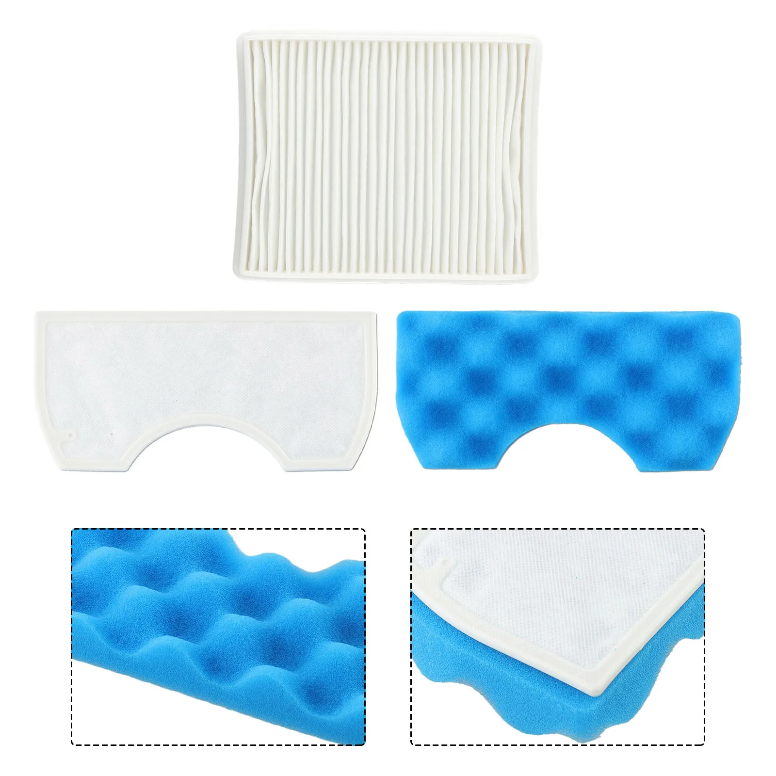 3pcs/set Filters Cotton For Samsung SC4300 SC4470 VC-B710W Accessories Vacuum Cleaners Sweepers Household Supplies