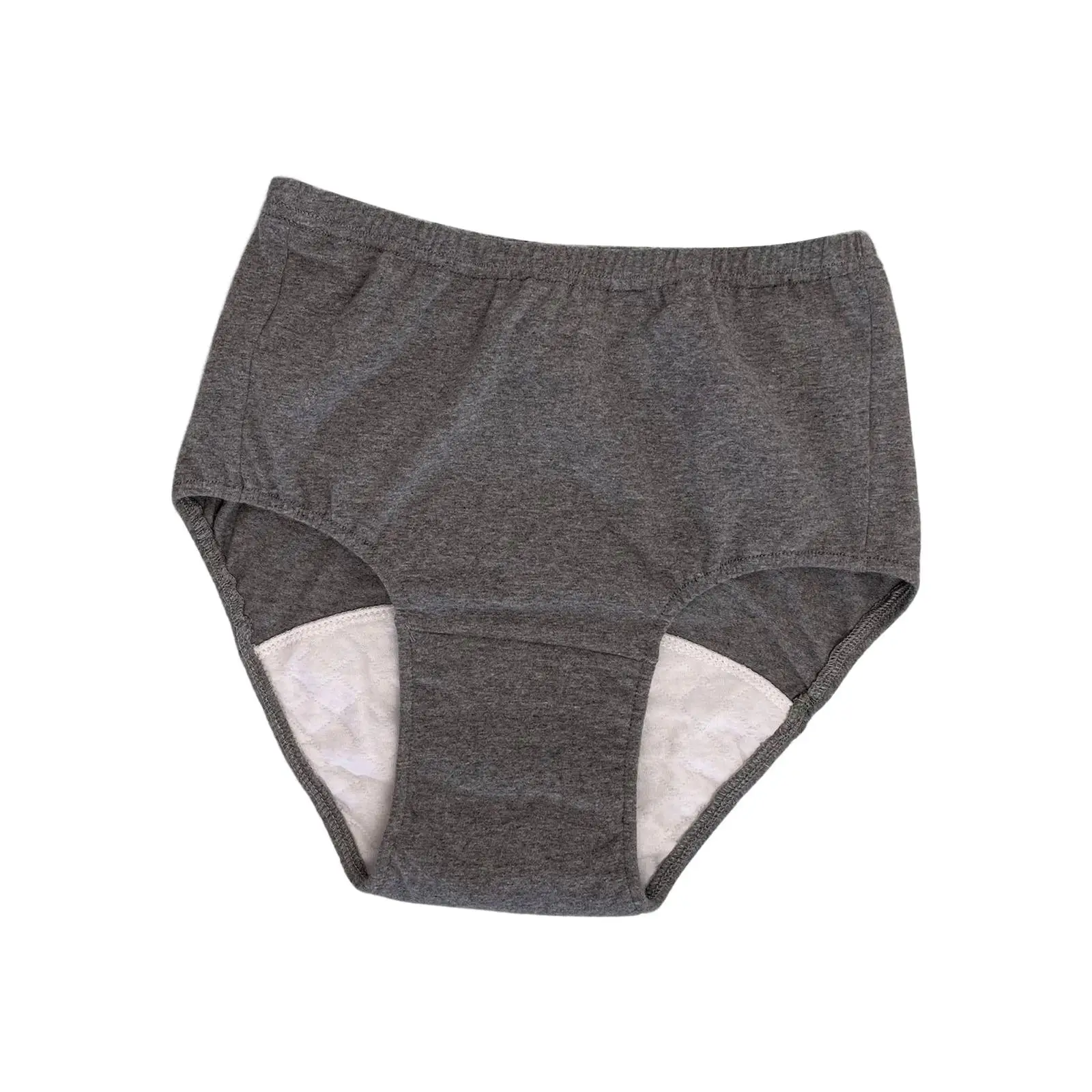 Mens Incontinence Underwear Absorbency Waterproof Leakproof Reusable Diaper Pants Washable Comfortable Portable Overnight