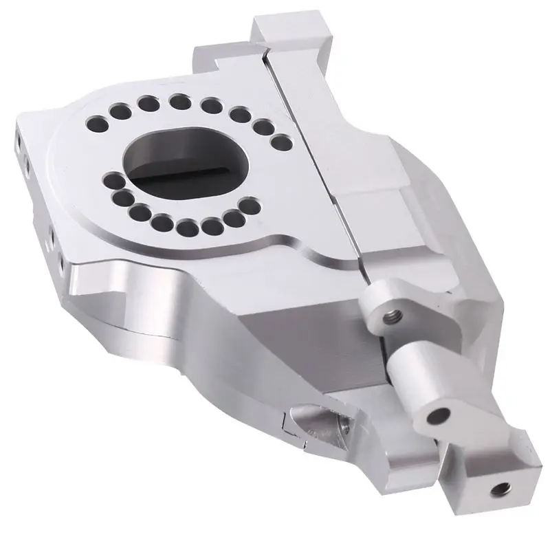 

ABWE-Aluminum Alloy TRX4 Motor Mount Plate For Defender TRX6 Upgrade Parts For 1/10 RC Crawler Car TRX-4 Silver
