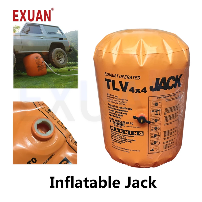 

Automobile Inflatable Jack Exhaust Air Jack Car SUV Sedan Wheel Support Jacks Auto Emergency Escape Air Inflatable Lifting Bag