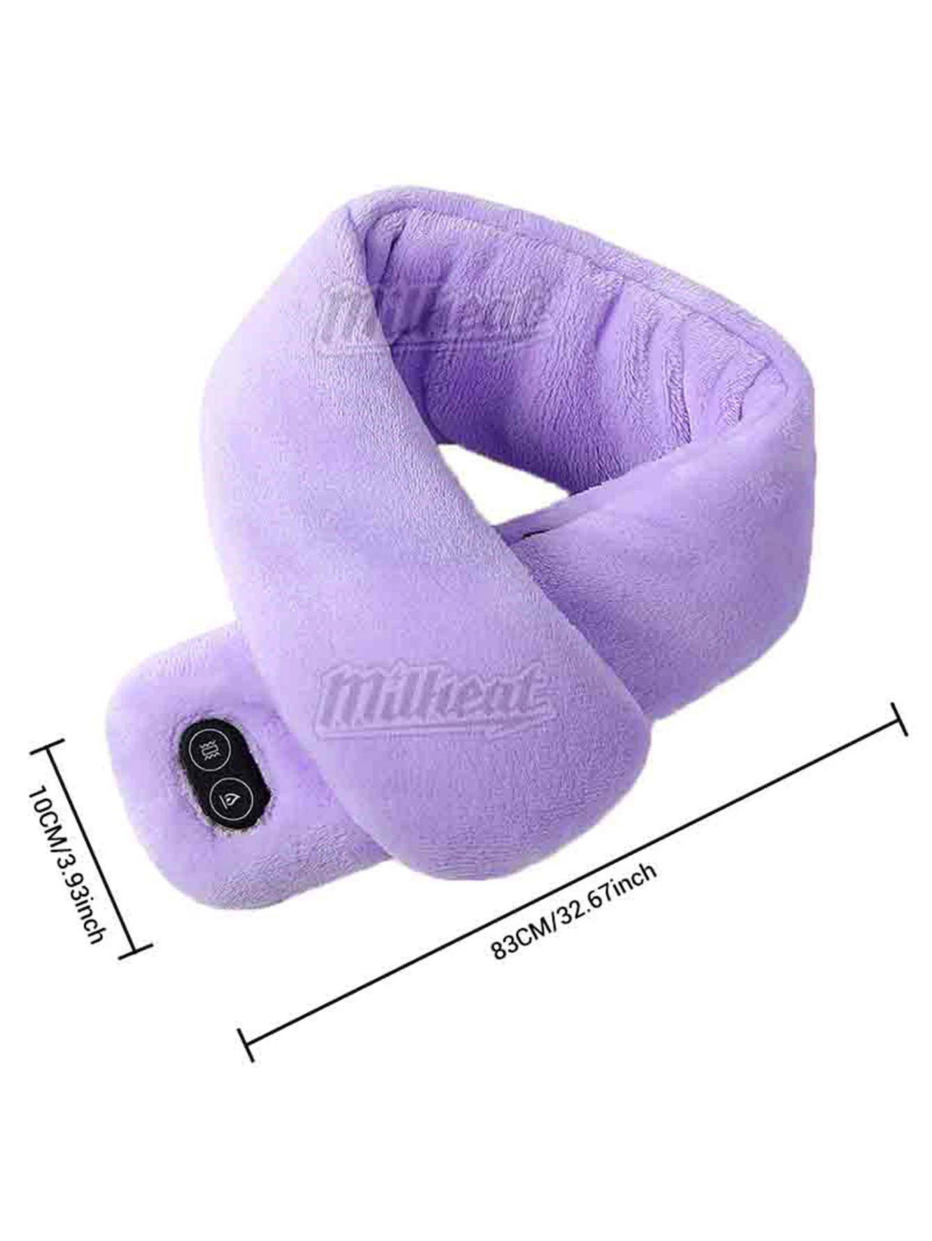 Beheizter Winterschal für Damen, mit intelligenter Temperaturregelung bis zu 45 Grad Celsius, ideal für Reisen im Freien, Wärme im Büro, perfektes Geschenk – Detail 7