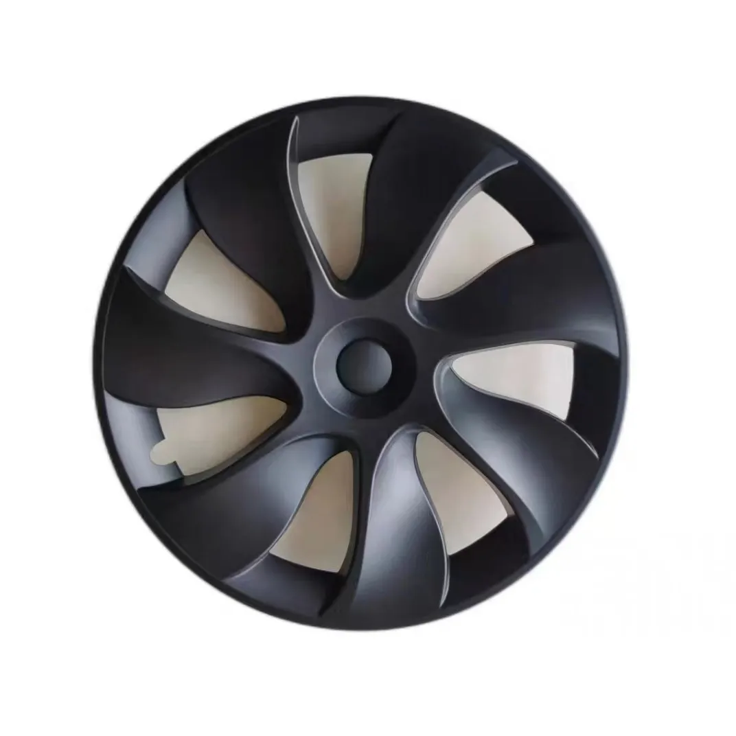 High quality ABC PC material Wheel rims cover for Tesla Model 3 Model Y black 19 inches