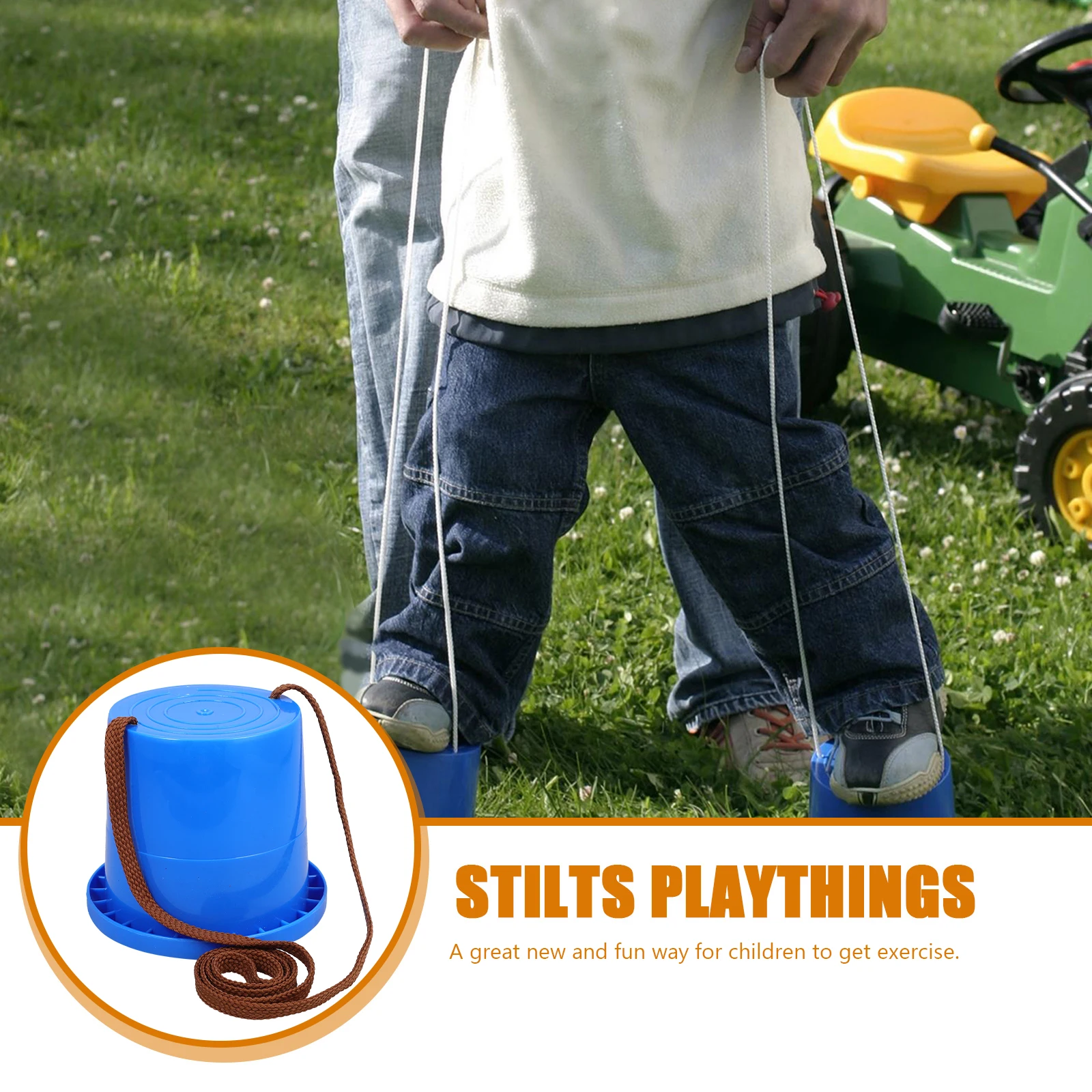 

Stilts Toys Balance Training Equipment Material Kids Outdoor Fun Sensory Stilts Parent Child Relationship Ability