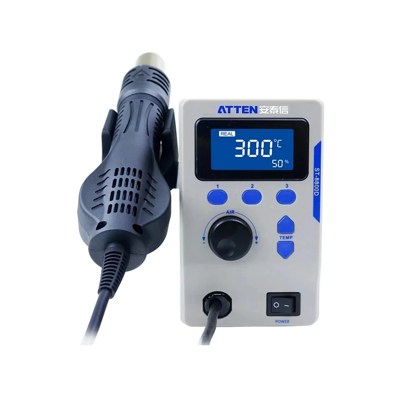 

800W ST-8800D Hot air Rework Station Heat Gun Hot Air Gun Station BGA Soldering Rework Station