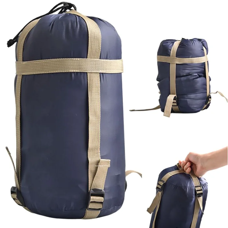 Sac de Couchage d\'Extérieur avec Poudres de Rangement, Équipement de Camping, Compression, Vêtements