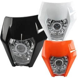 Motorcycle Headlight For KTM Led Headlight Plate  EXC XC SX EXCF XCW SXF 125 To 500 2018-2023 Supermoto Enduro Motocross Headlam