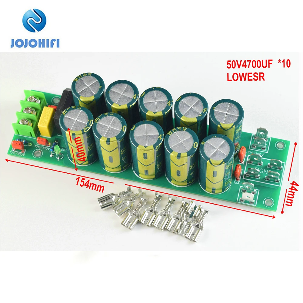 63V/2200UF 63V/3300UF 50V/4700UF Capacitor DIY KITS/Finished L MX Series Power Amplifier Rectifier power Supply Board Dedicated