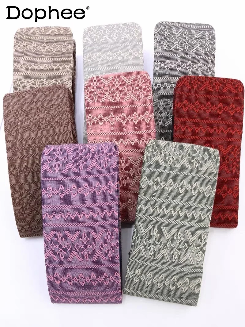 

Японские оригинальные весенне-осенние вязаные хлопковые жаккардовые колготки с волнистым узором для милых девочек, теплые колготки базового слоя