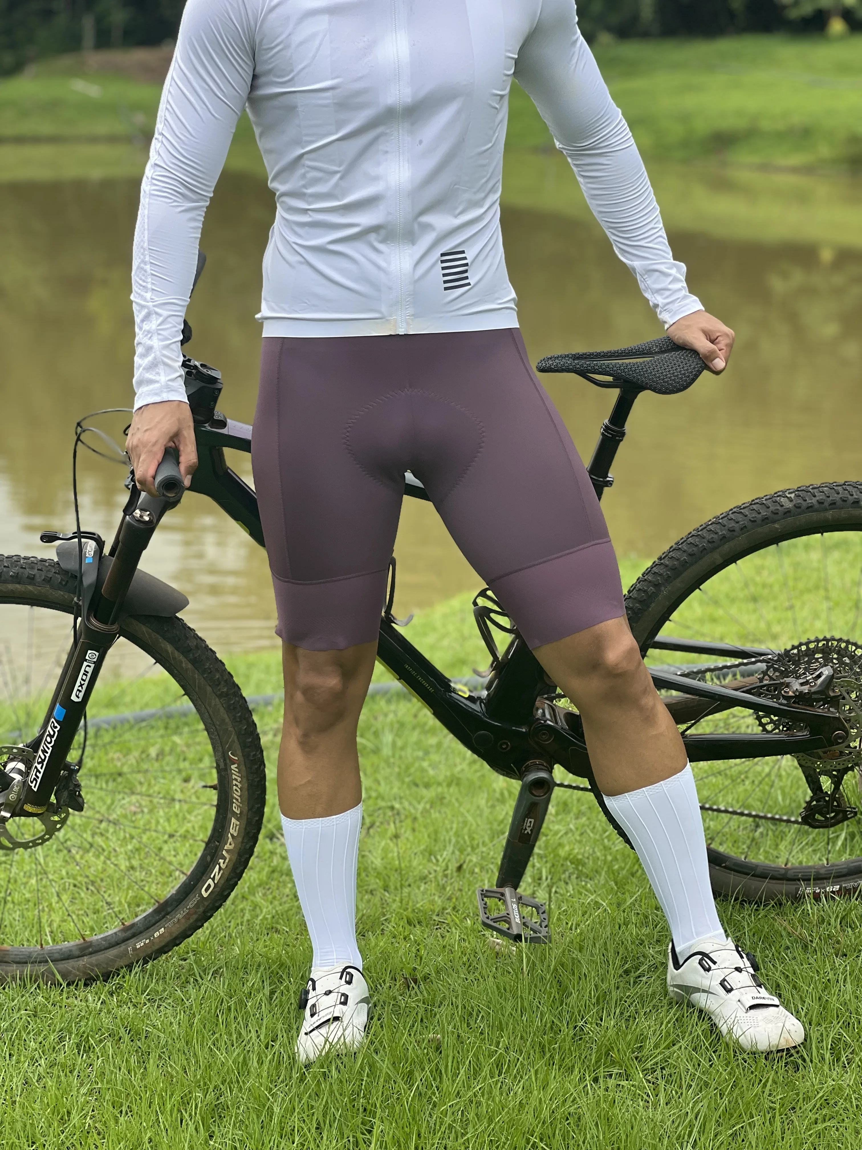 YKYW 2025 Men's Cycling Pro Bib Shorts 6 Hours Ride Summer Breathable Bicycle Tights Belgium Padded Bike Bib Pants Italy MITI - Image 2