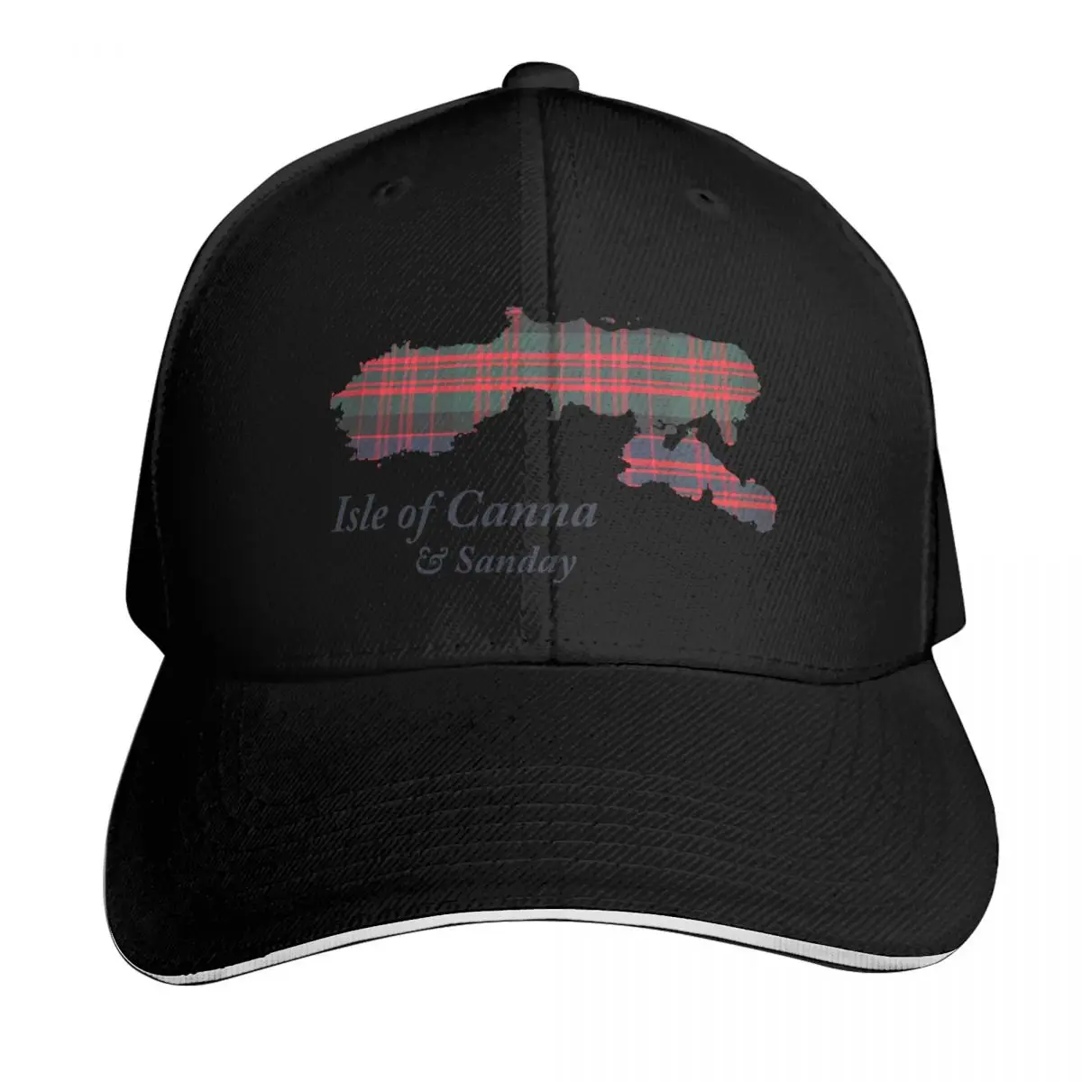 

Isle of Canna and Sanday Baseball Cap Hat Beach Brand Man cap tactical cap Mens Tennis Women's