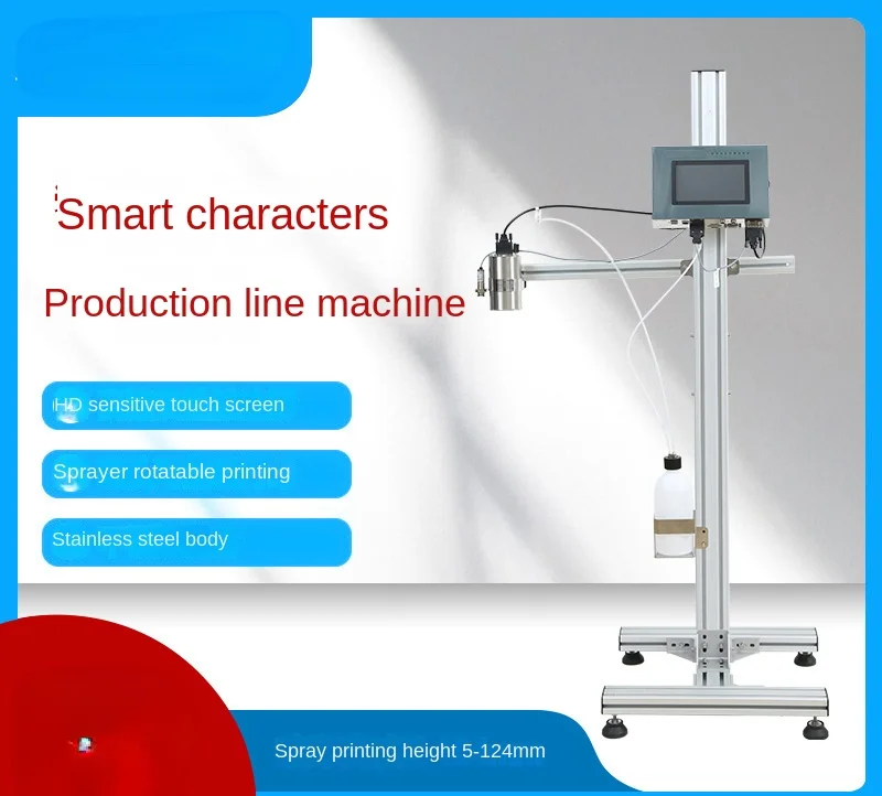 Online Automatic Big Character Stenciling Unit Chalk Tusche Steel Plate Pipe Plastic Carton