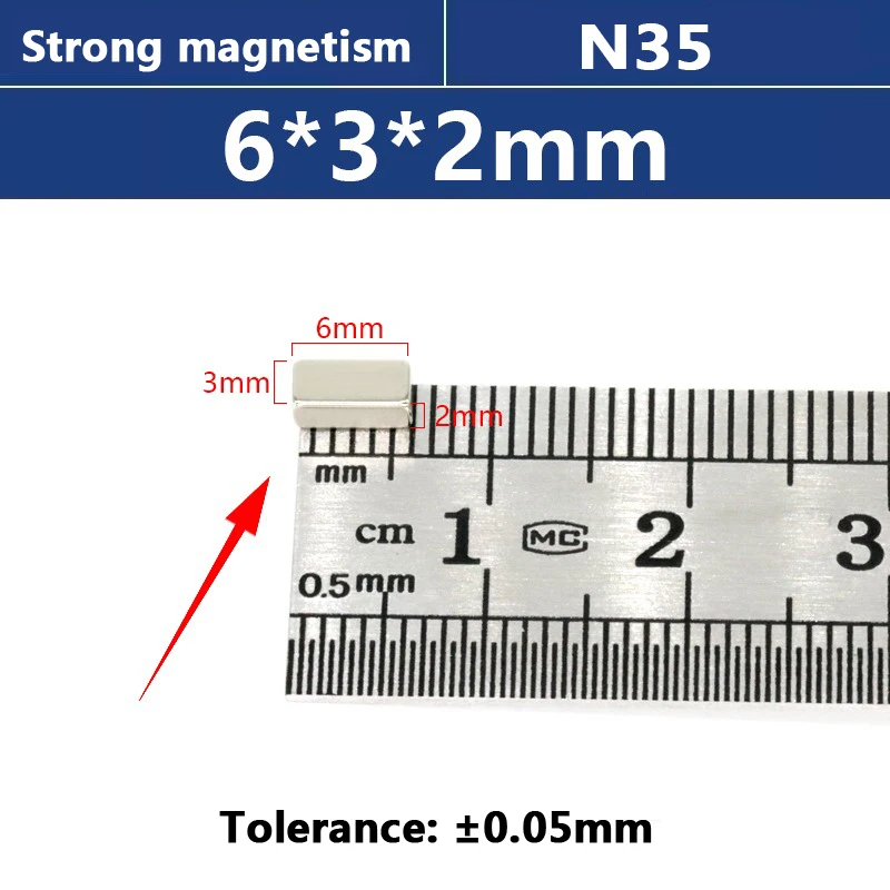 3x2x1 4x3x1 5x5x1 6x4x2 mm Starke Runde Magnete für Kühlschrank, DIY-Projekte, Wissenschaft & Bürogebrauch Kühlschrankmagnet Magnetischer Haken – Detail 11