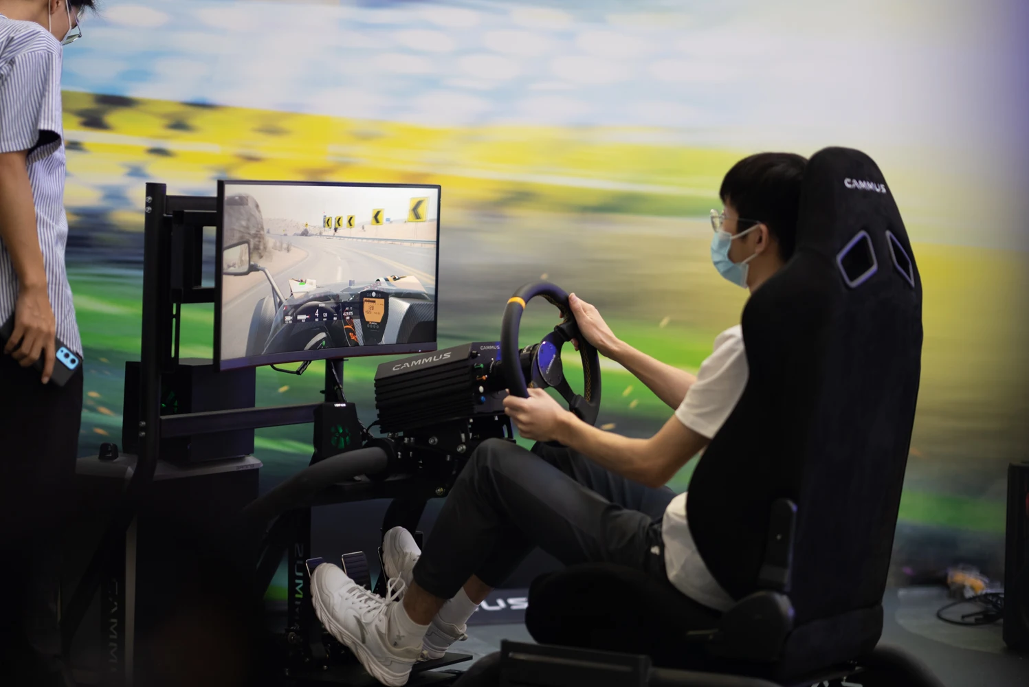 Car Racing Manipulator Simulator System Driving Position Gaming Pedals