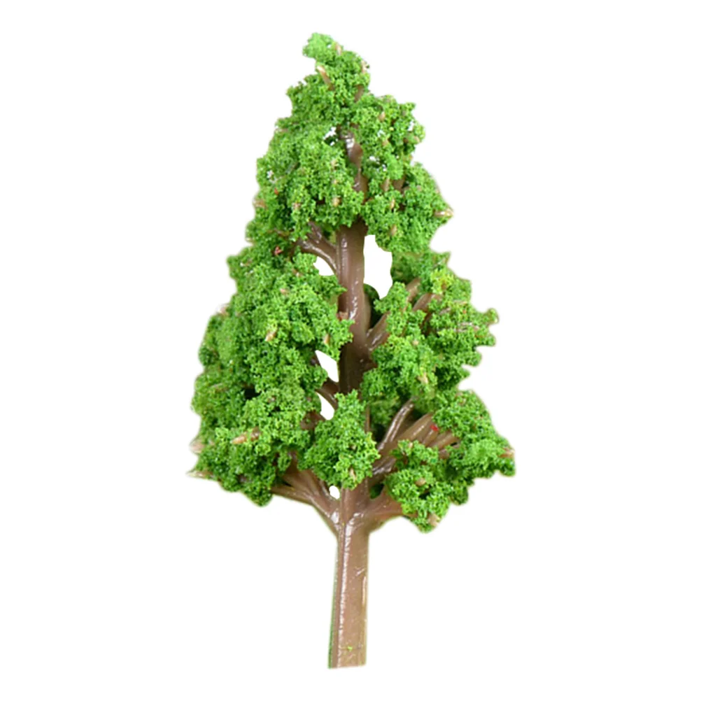 1 paquet de 6 pièces Simulation arbre plante ornement Miniature Mini parure Pots succulents décor bricolage paysage ornement (Style mixte)