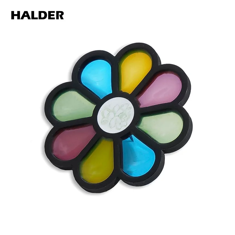 هالدر الكانتونية المنشورية ويندوز زهرة الثقافة تذكارية المعادن المينا بروش التلبيب دبوس ظهره زي حقيبة قماش قنب شارة هدية #3