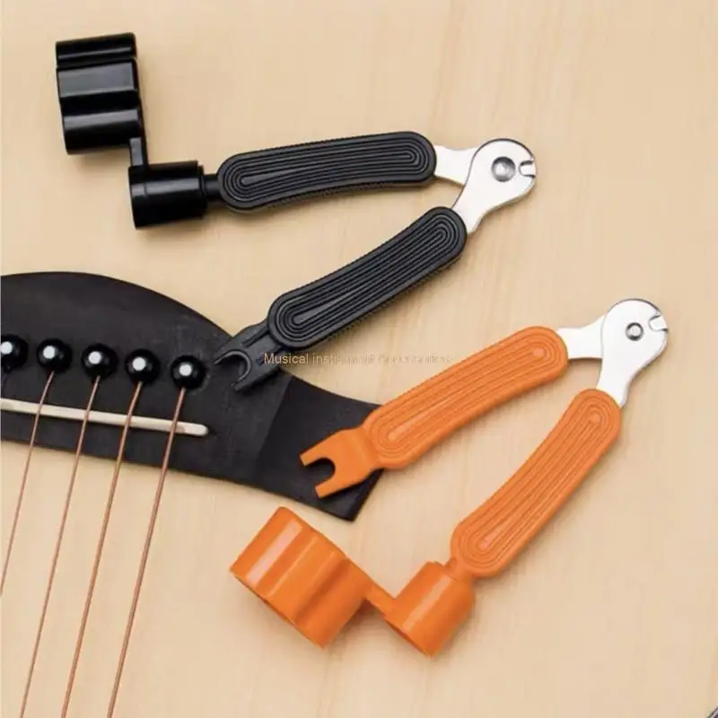 3 In 1 Multifunction String Changer Tool Guitar Banjo Mandolin Parts Simple Operation Free shipping