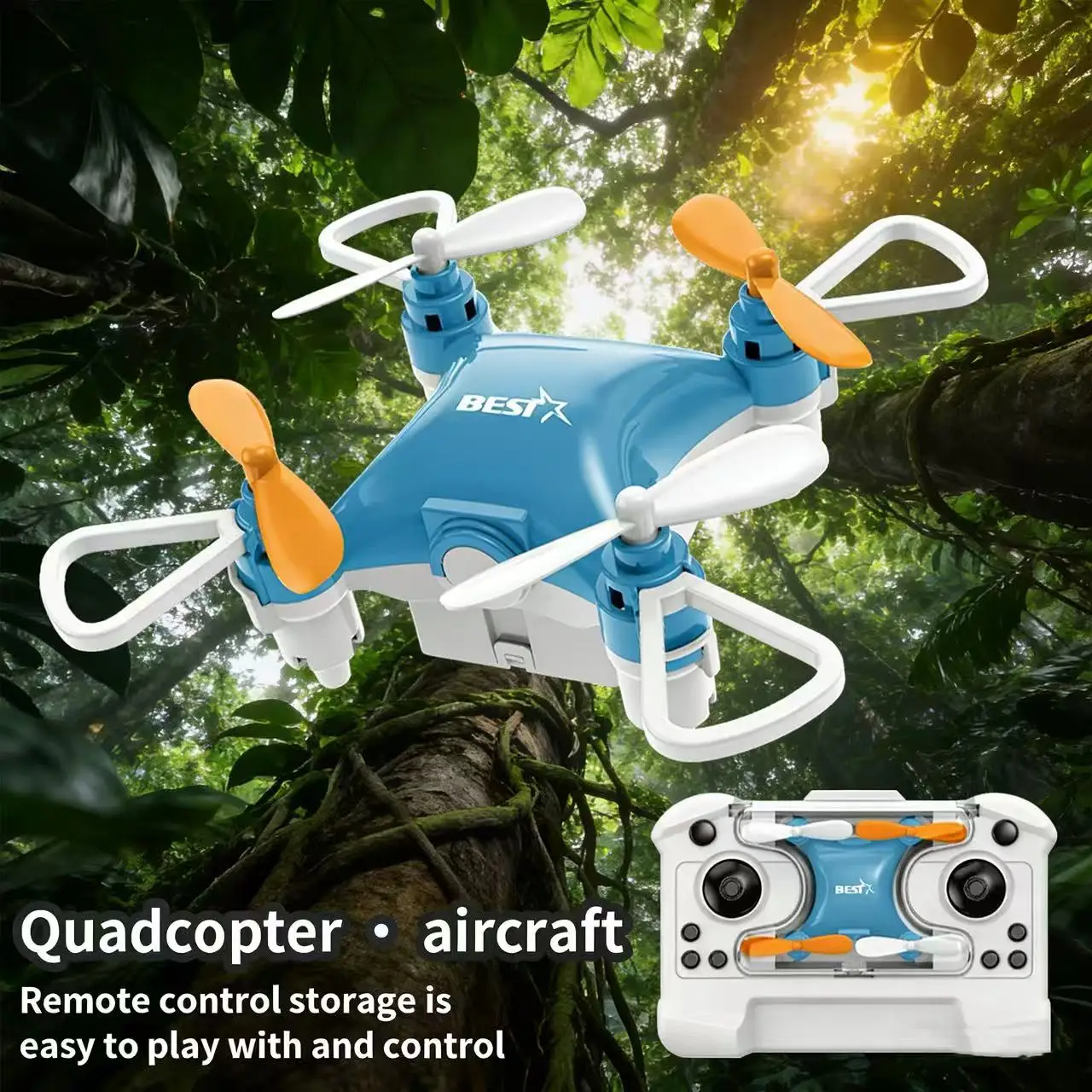 

Новый портативный дрон 2026 года | Миниатюрный радиоуправляемый самолет | Новая детская игрушка: мини-самолет с фиксацией высоты, четырехосный летательный аппарат