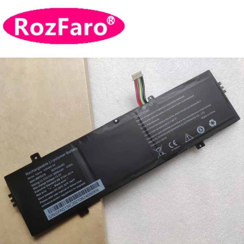 Imagem -02 - Bateria 4564843s1 de Rozfaro para Medion Akoya E14304 Md63780 E15303 Md62063 Md62023 Md62113 Md62129 Md62130 Md62137 Md62284 62370