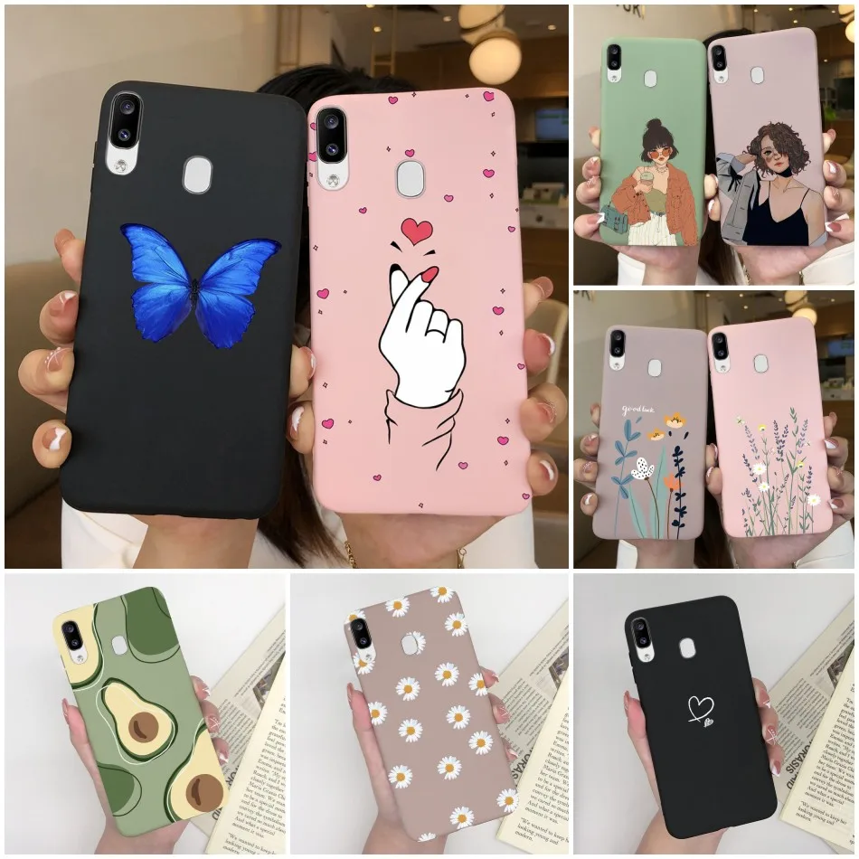 Funda de silicona para Samsung Galaxy A30 SM-A305F, funda de teléfono suave de TPU para Samsung A30S SM-A307F, Fundas Galaxy A30 A 30 30s