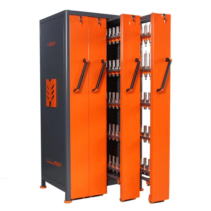 CNC tool holder vertical drawer cabinet, large capacity CNC tool storage cabinet, CNC tool holder station suitable