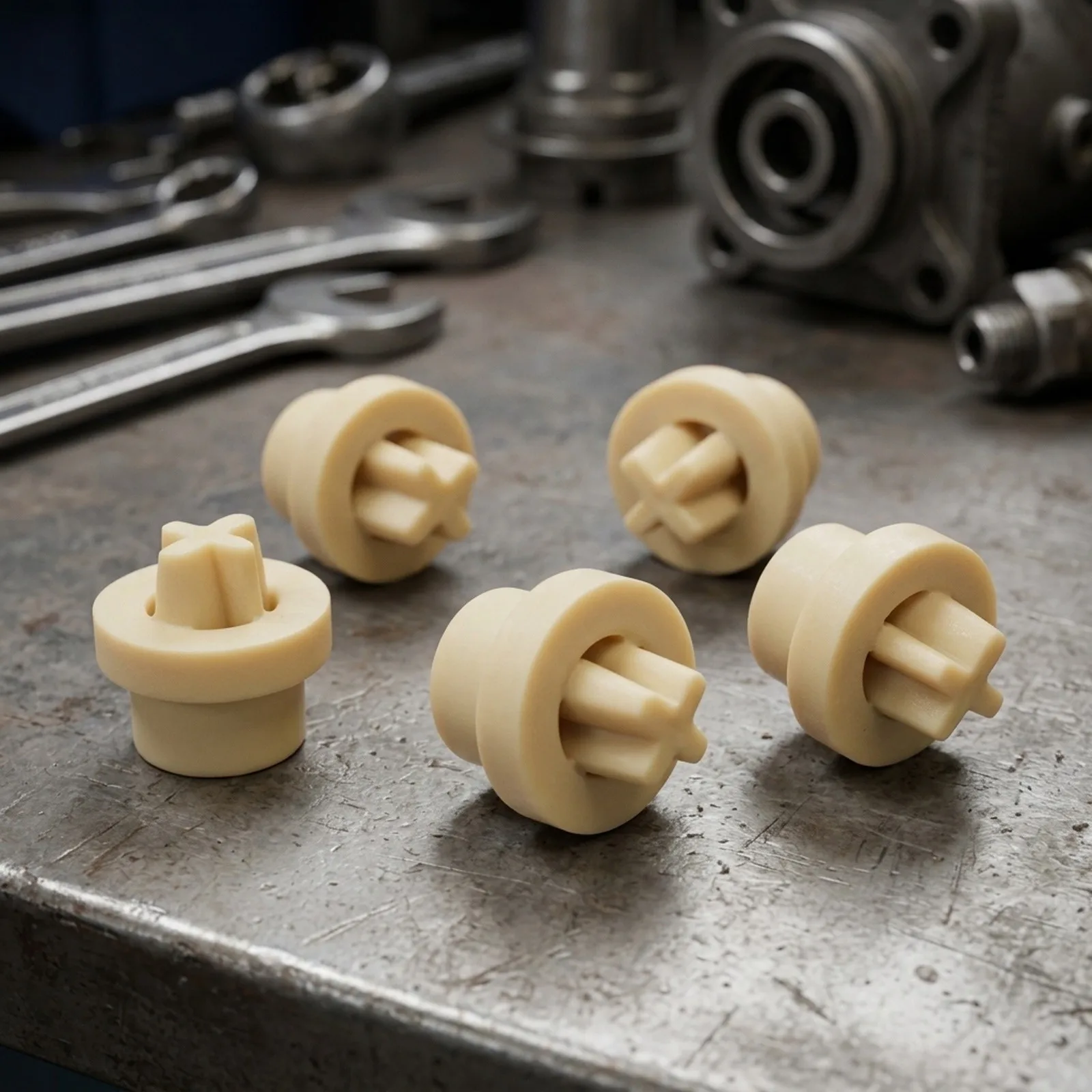 5 Pack Duckbill Check Valve Replacement Parts Compatible with For Stenner Pump for Water Treatment and Dosing Systems