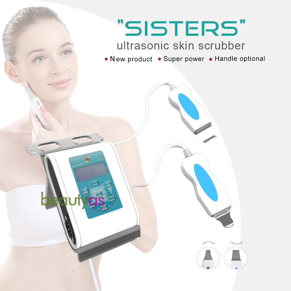 Face Pore Cleaner Ultrasound Skin Scrubber Peeling Facial Massager Beauty Device Face Lift Deep Face Cleaning Machine