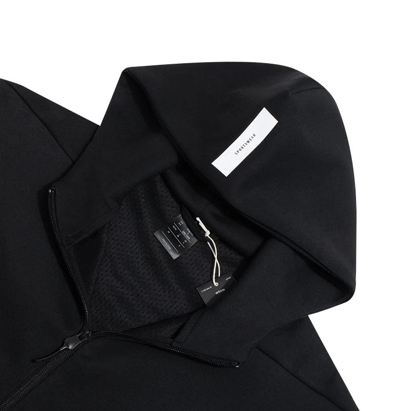 Adidas Men's Black Label Uniform Knit Hooded Jacket Jd5984