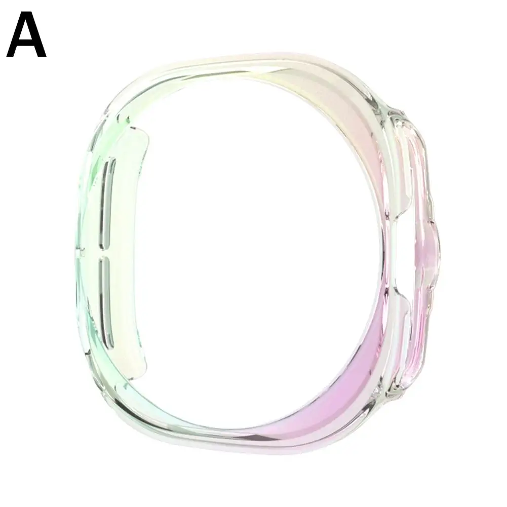 Half Pack Electroplated Hollow Watch Protective For Watch7ultra 47mm Anti-slip Ultra-thin Anti-scratch G0e1