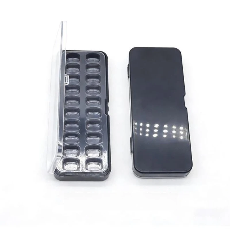 

15Pcs Dental Veneer Storage Box 20Slots Plastic Tooth Pretreatment Patch Container Veneer Organizer Case for Dental Clinic Lab