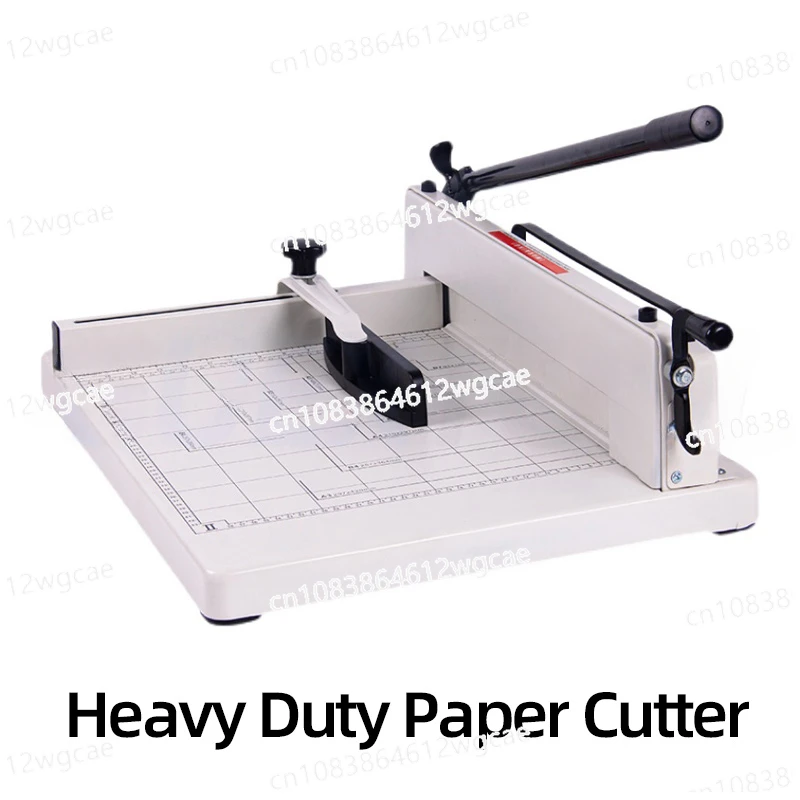 

Manual Paper Cutter Guillotine Trimmer Heavy Duty 360-400 Sheets Shredder for Factory School Office Accessories