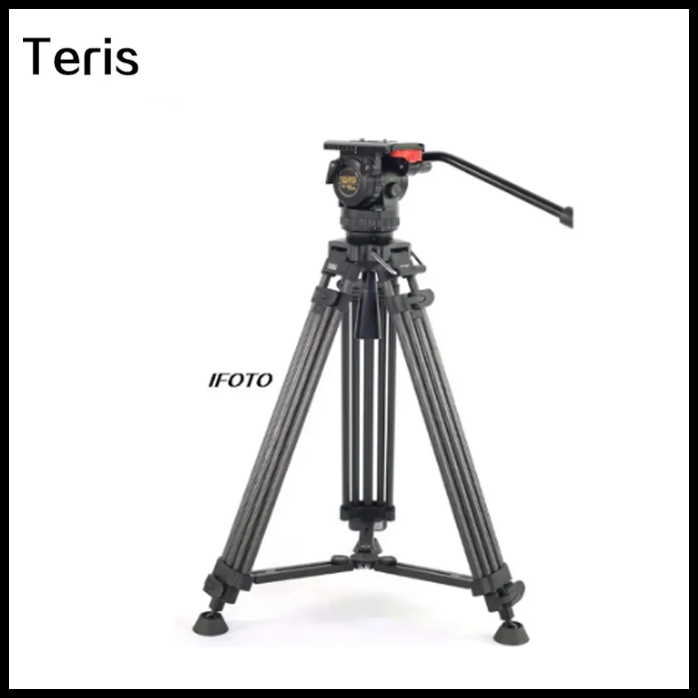 

TERIS TS-N6AL PLUS with Fluid Head,TS-N6CF PLUS,TS-N6CF-Q PLUS DSLR Tripod for Camera Video Film Shooting