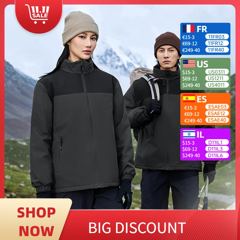Осень-зима 2025 года, новые куртки по индивидуальному заказу, ветрозащитные и теплые куртки, спортивные куртки на открытом воздухе, необходимые для мужчин и женщин